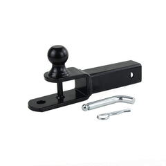 TOPTOW adapter beside ruler for scale showing compact size and portability benefit