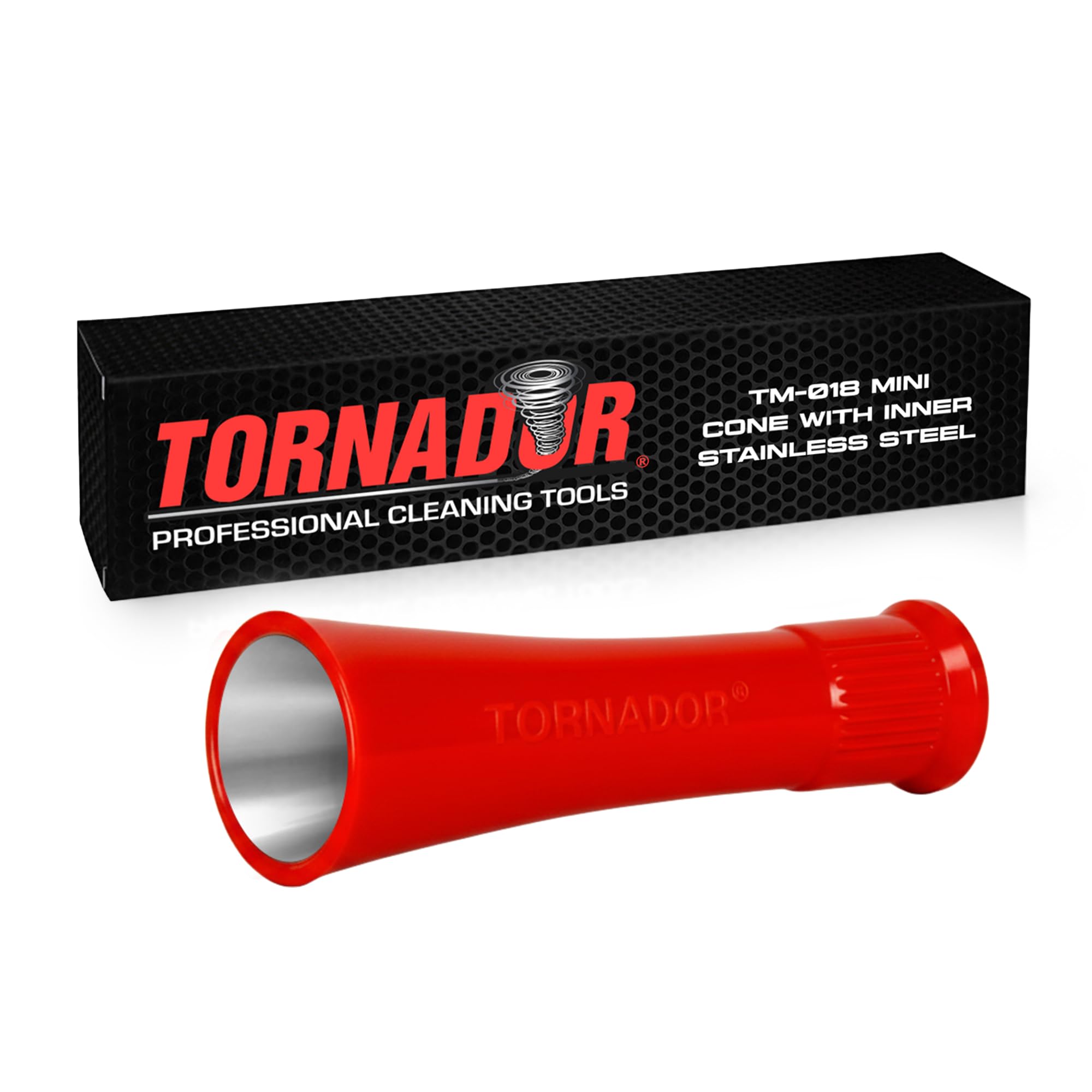 Tornador TM-018 front view showing durable cone and reliable fit