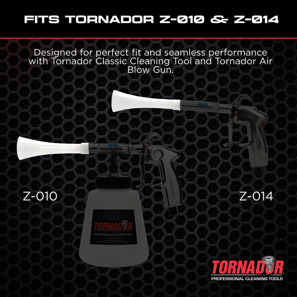 Tornador CT-190 beside ruler demonstrating compact size and compatibility