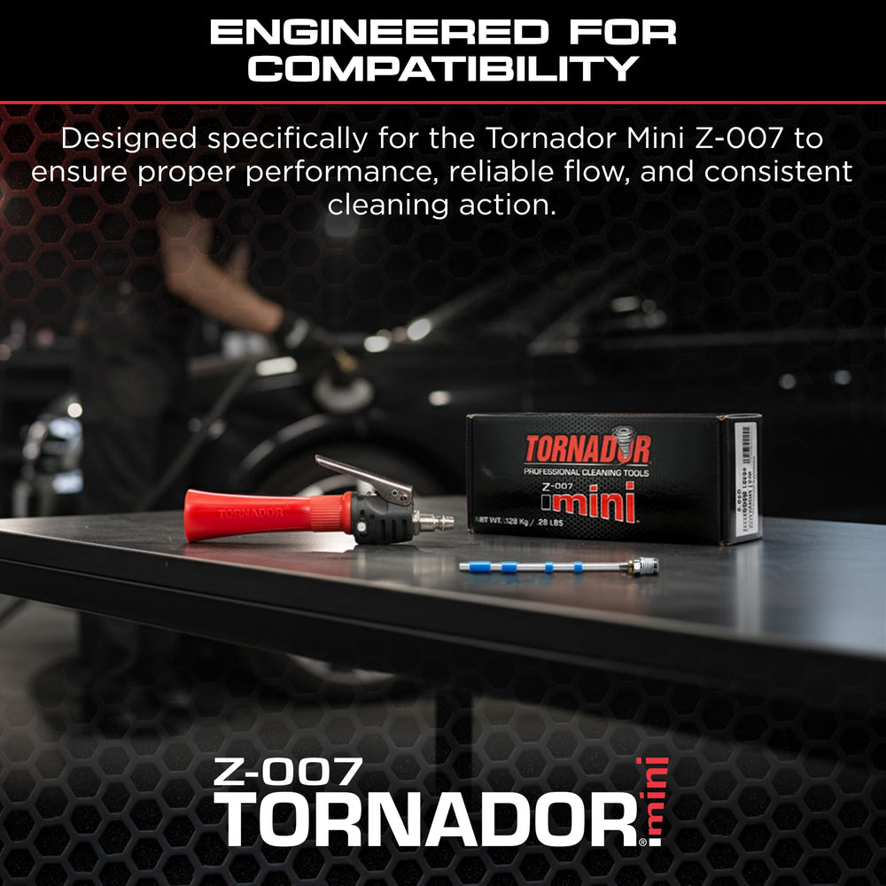 Tornador TM-017 side-by-side old versus new tube preventing reduced output
