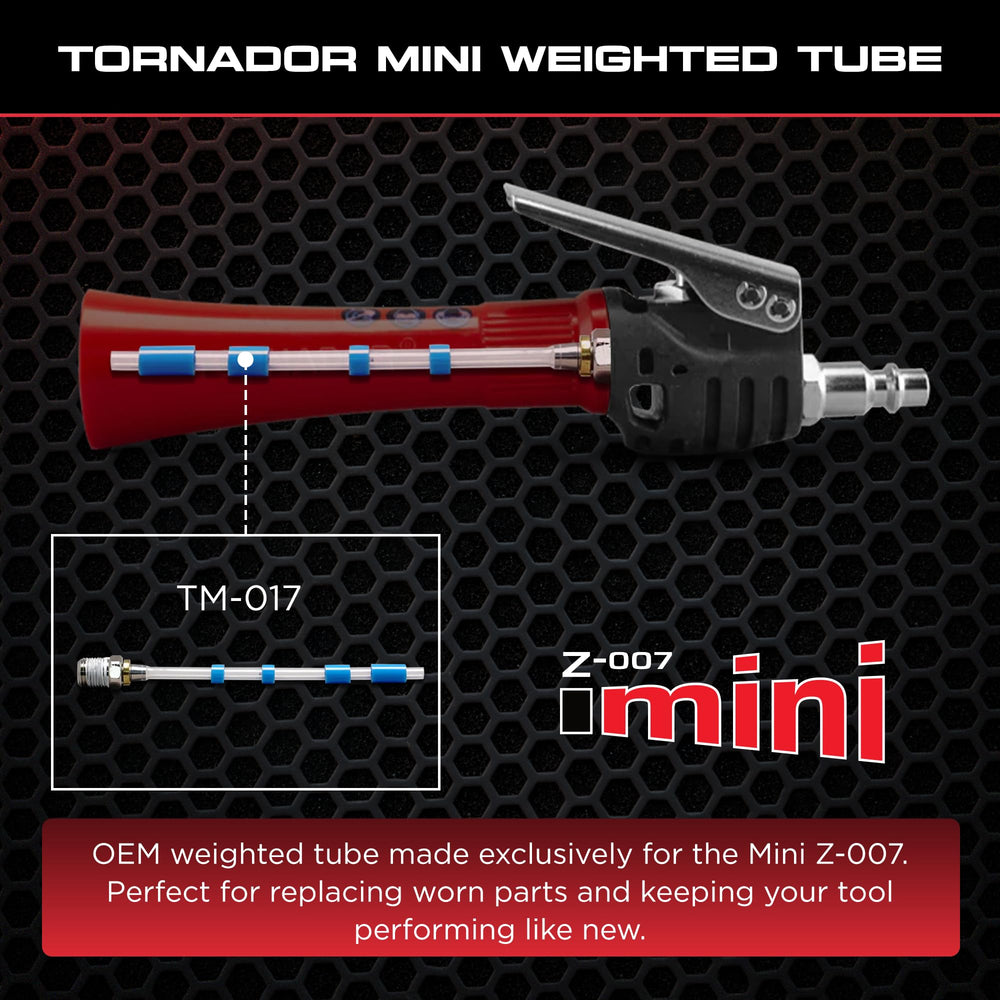 Tornador TM-017 screw threads close-up ensuring quick, secure installation
