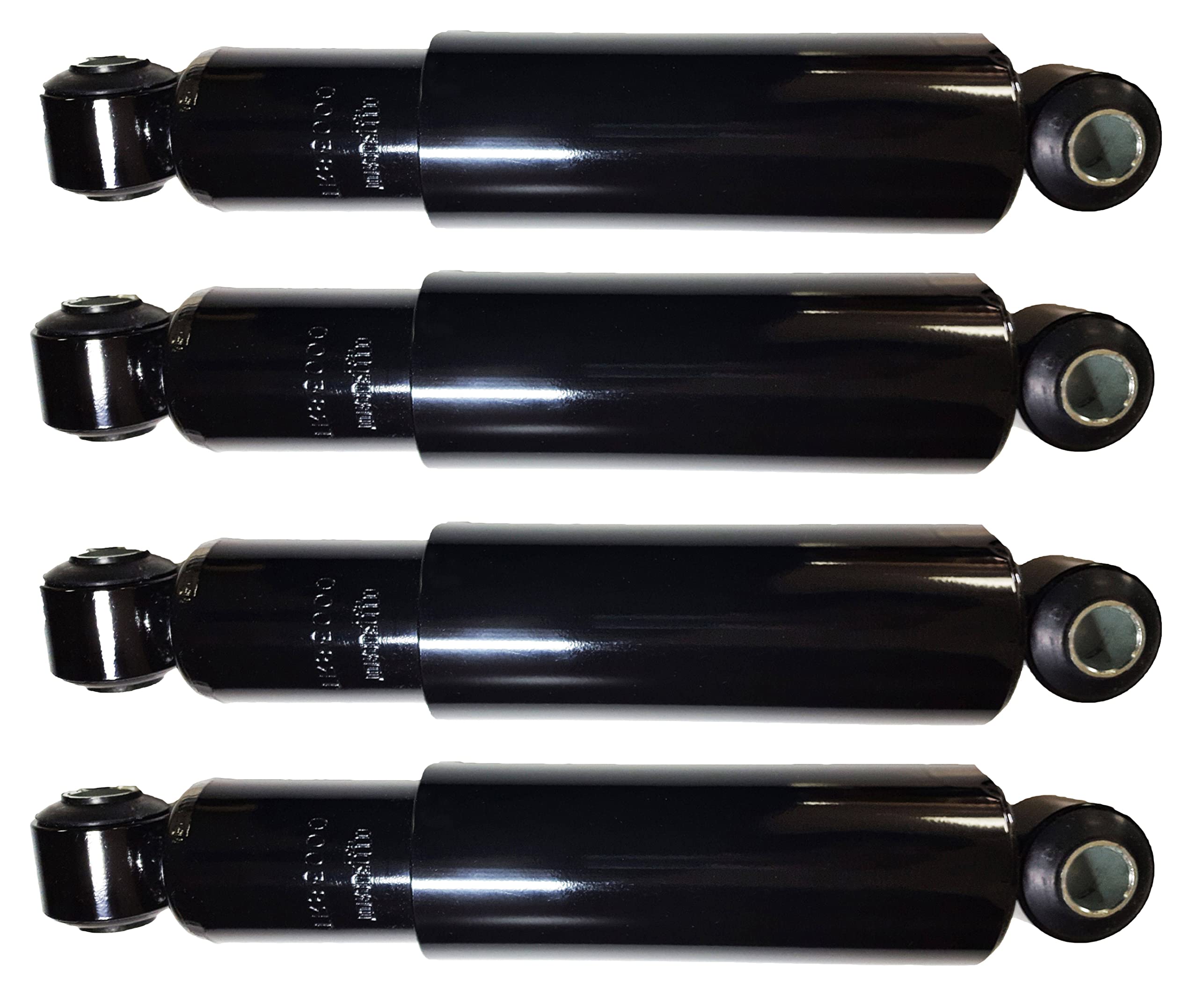 Torque boxed shocks with tools showing ready-to-install convenience