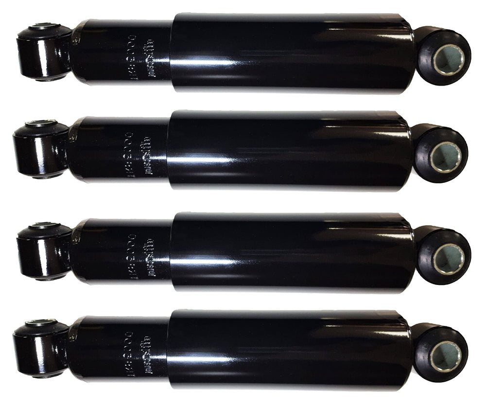 Torque boxed shocks with tools showing ready-to-install convenience