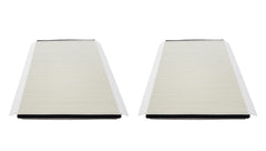 Torque cabin filter side profile highlighting compact dimensions advantage