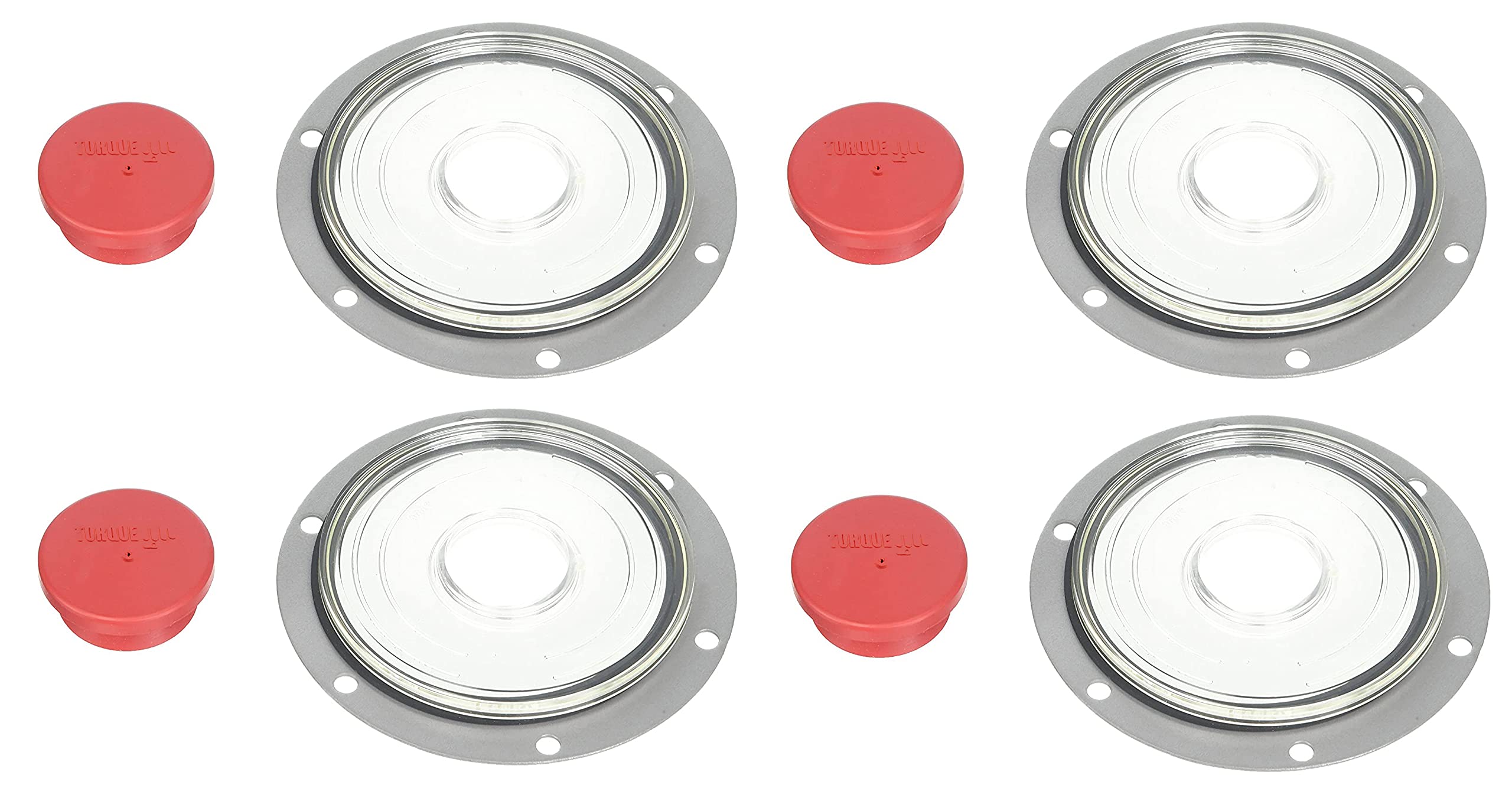 Torque hubcap window in service setting with technician demonstrating ease of replacement