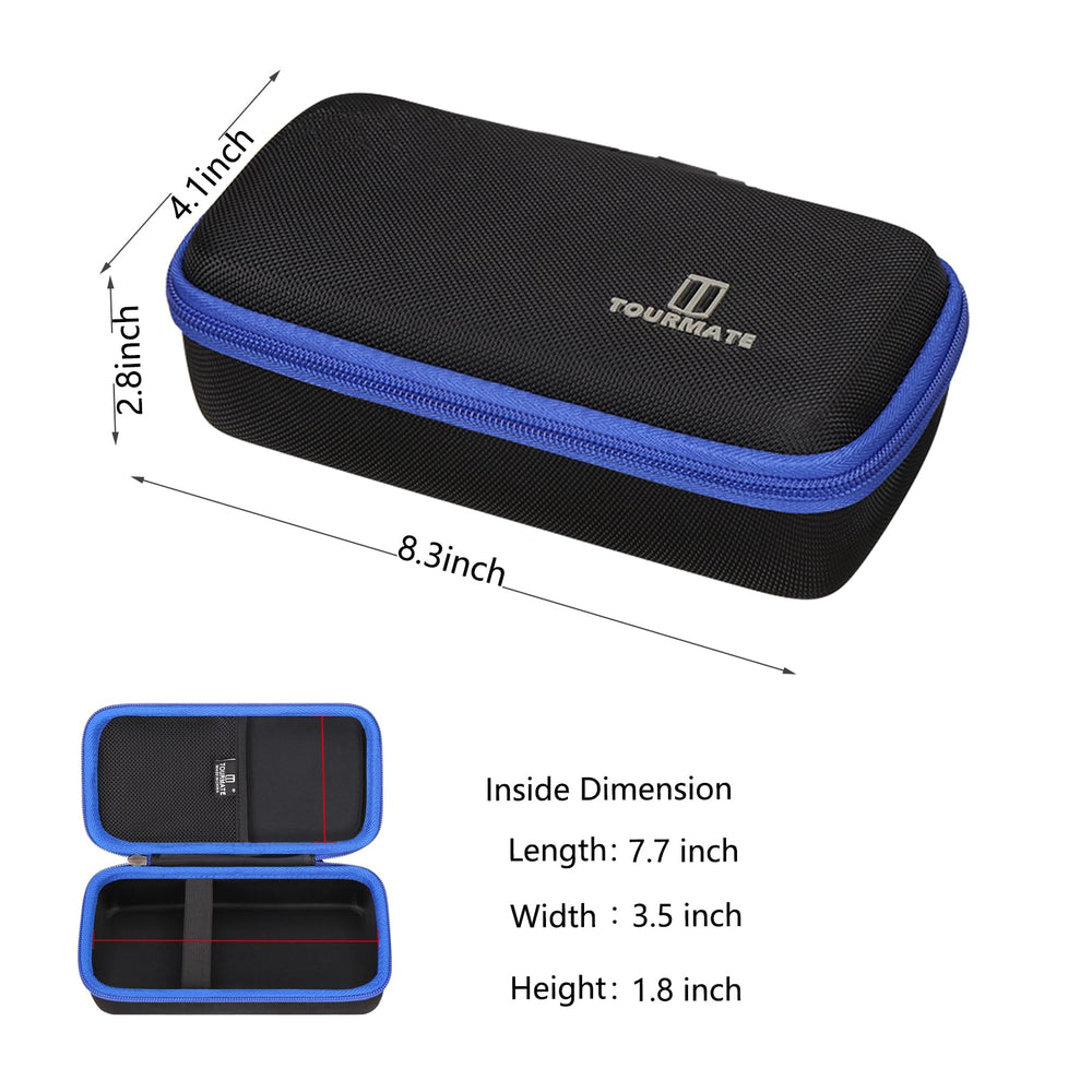 Tourmate mesh pocket with adapters showing organized accessory storage benefit