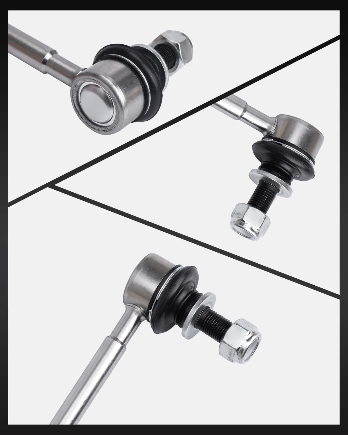 TOVASTY installed on front suspension demonstrating direct-fit replacement benefit