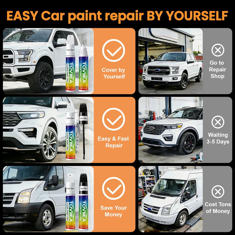 Dried paint texture close-up showing smooth finish and improved protection