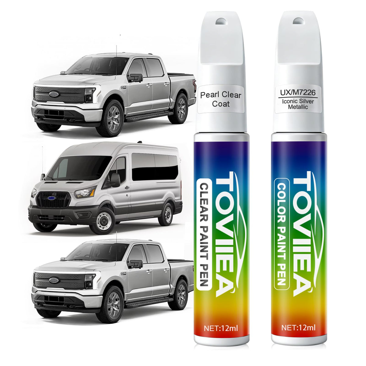 Toviiea ingot silver front packaging showing kit components and quick fix benefit