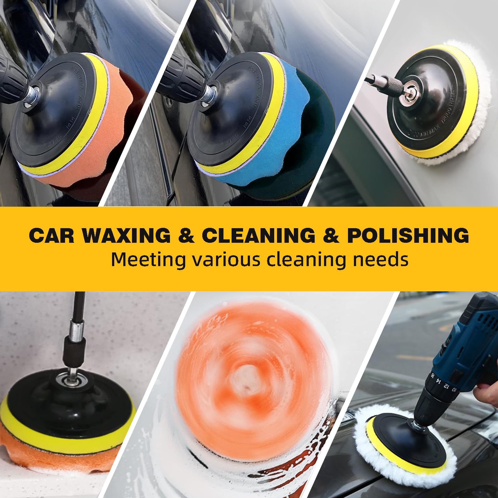 TOWBRUS extended reach adapter in use cleaning high grout and corners easily