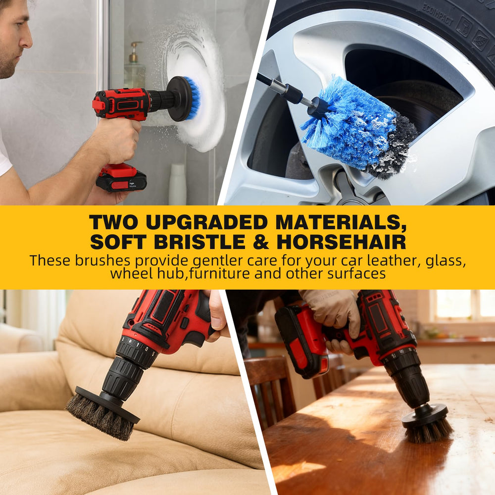 TOWBRUS sponge and wool pads detail for polishing and applying sealants evenly