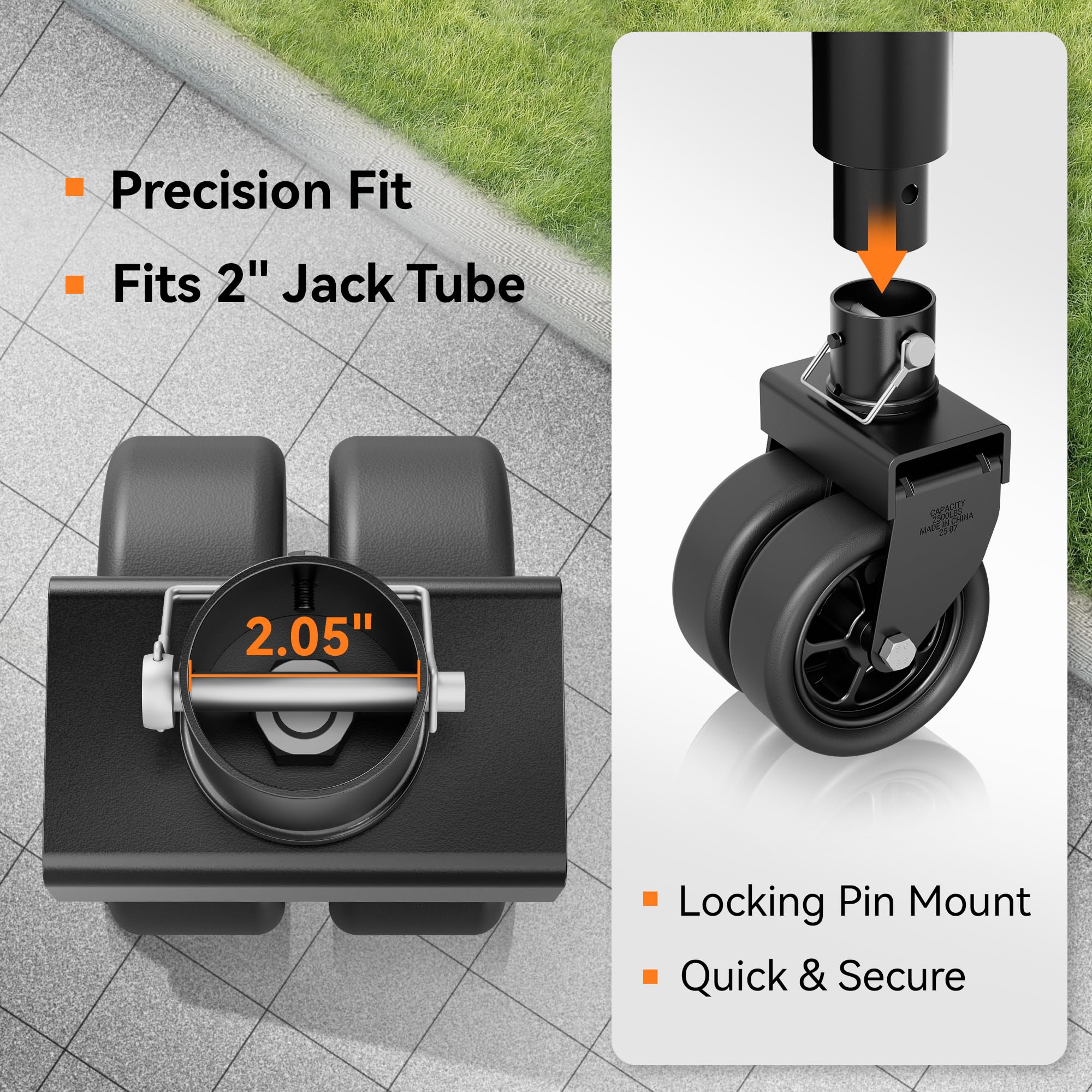 TOWKING powder-coated surface closeup showing corrosion resistance advantage