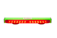 TowMate 22 inch rear light pattern displaying bright stop, turn, and tail visibility