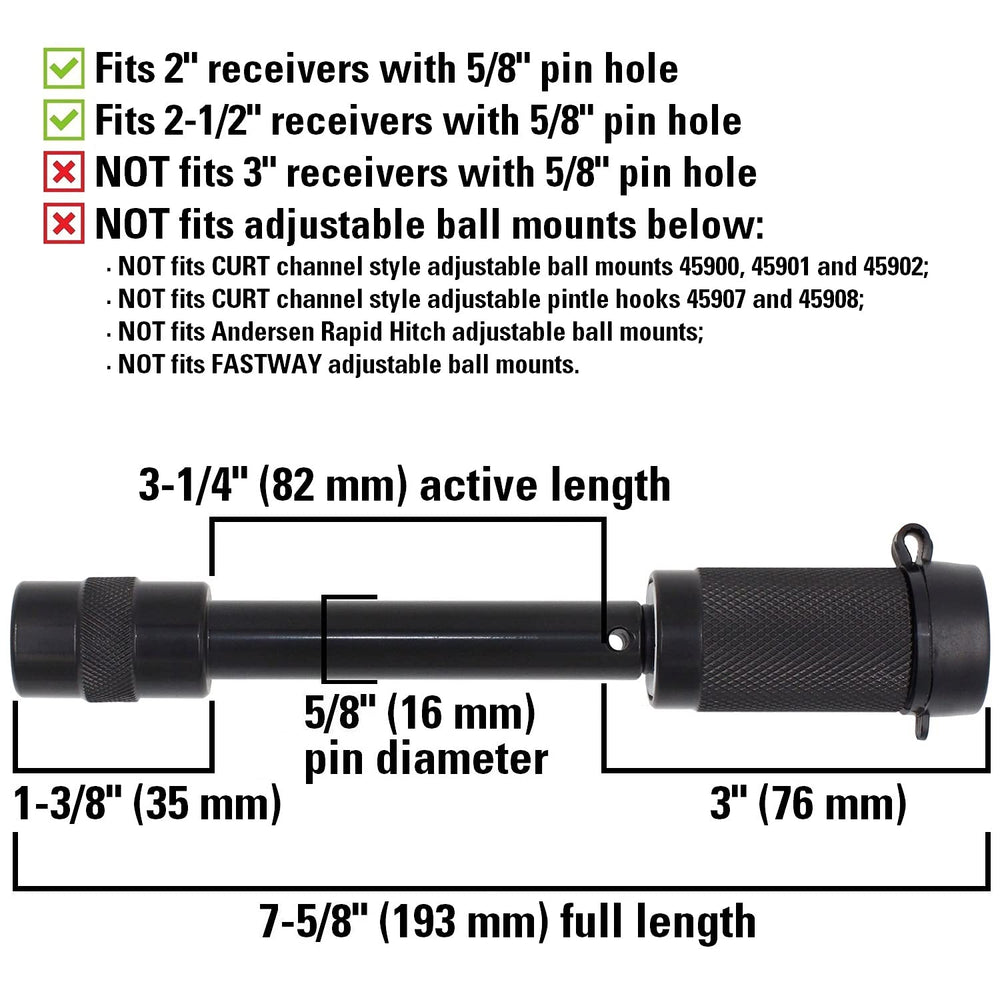 TowWorks spring clip and four tubular keys displayed for backup safety and convenience