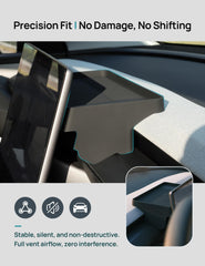 TPARTS side profile illustrating low-profile fit and preserved visibility benefit