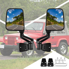 Tqc-bakalar driver side close-up showing mirror face and clear reflection benefit