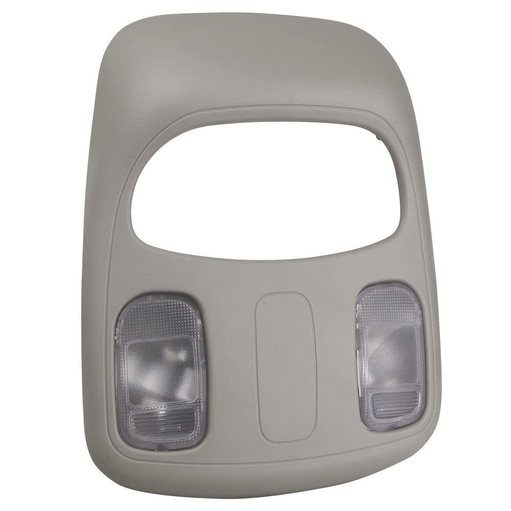 TQPONLY front view of overhead console showing clean factory-style fit and improved lighting