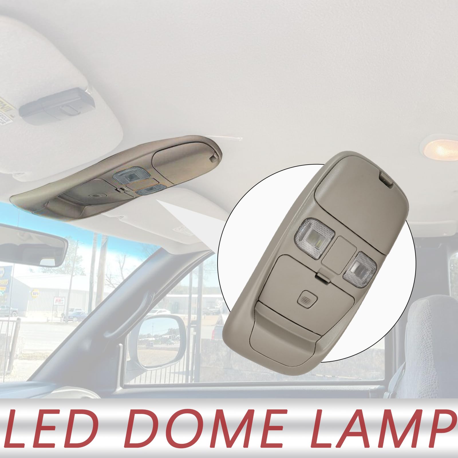 TQPONLY installed in truck ceiling restoring original interior lighting function