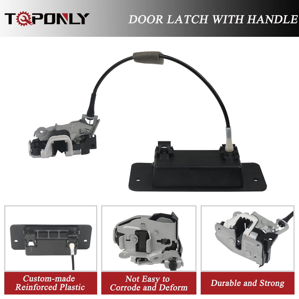TQPONLY installed on van door to show scale and correct fitment benefit