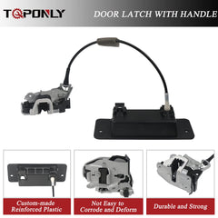 TQPONLY installed on van door to show scale and correct fitment benefit