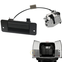 TQPONLY front view of latch assembly showing fitment and sturdy construction benefit