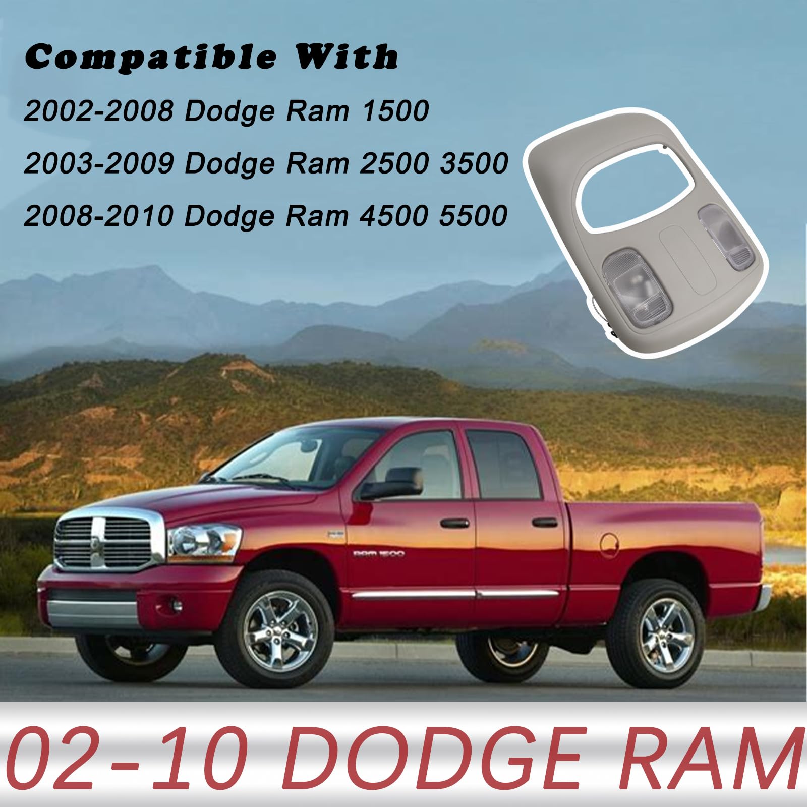 TQPONLY included roof map light bulbs that restore bright cabin illumination immediately