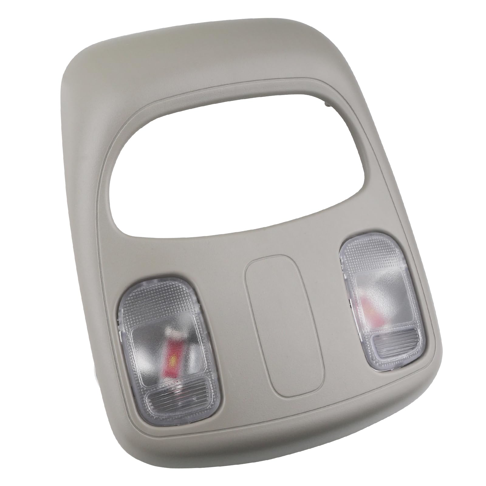 TQPONLY front view of overhead console showing clean factory fit and bright lighting benefit