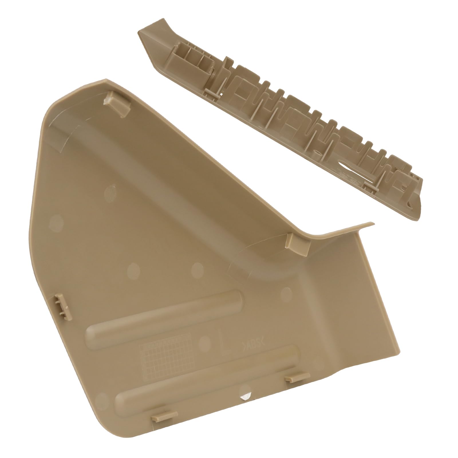 TQPONLY package contents seen on white showing included hinge cover and bezel pieces
