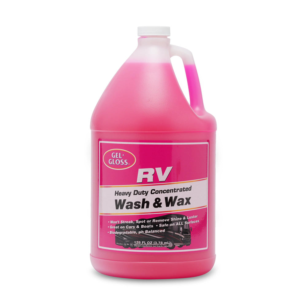 TR gallon bottle front label showing product name and benefits