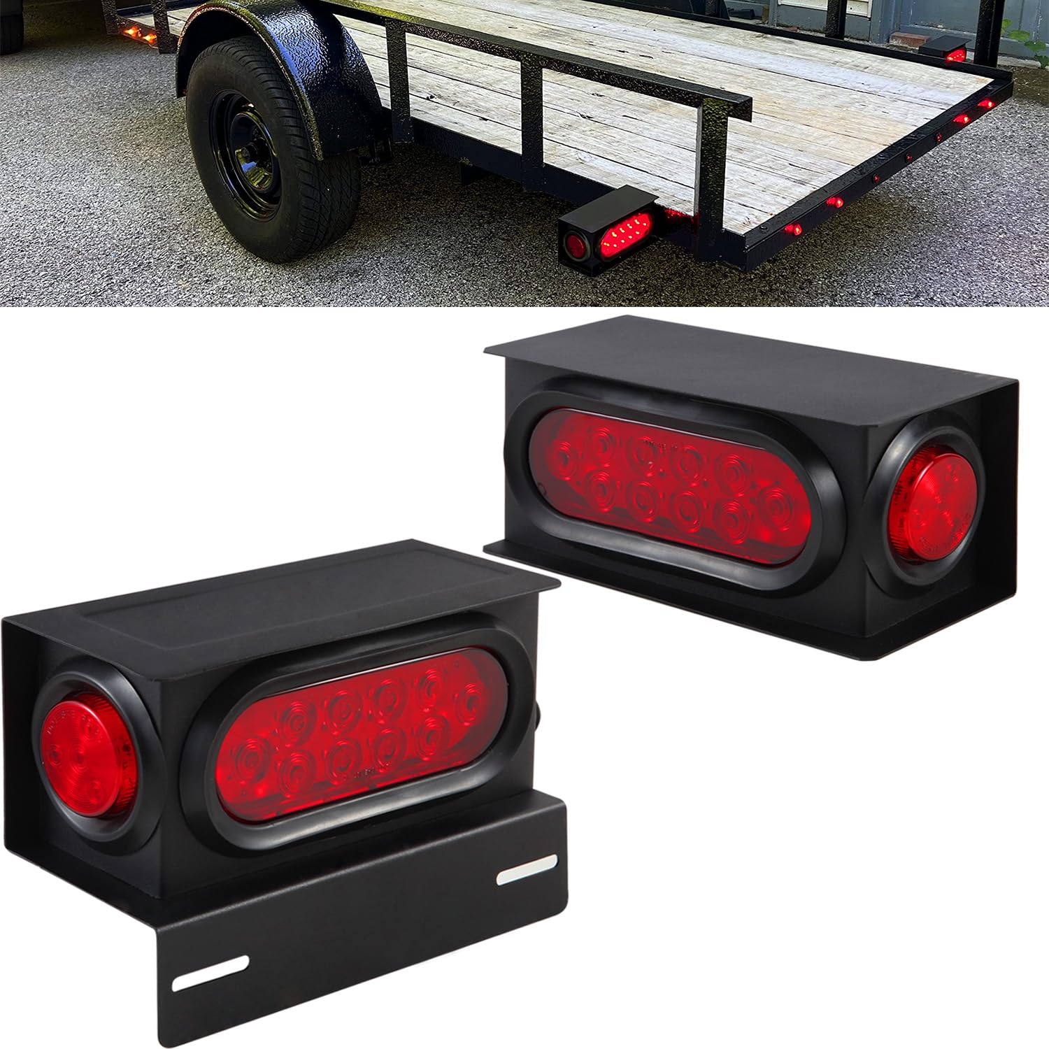 Traberm welded mount steel boxes front view showing rugged durability