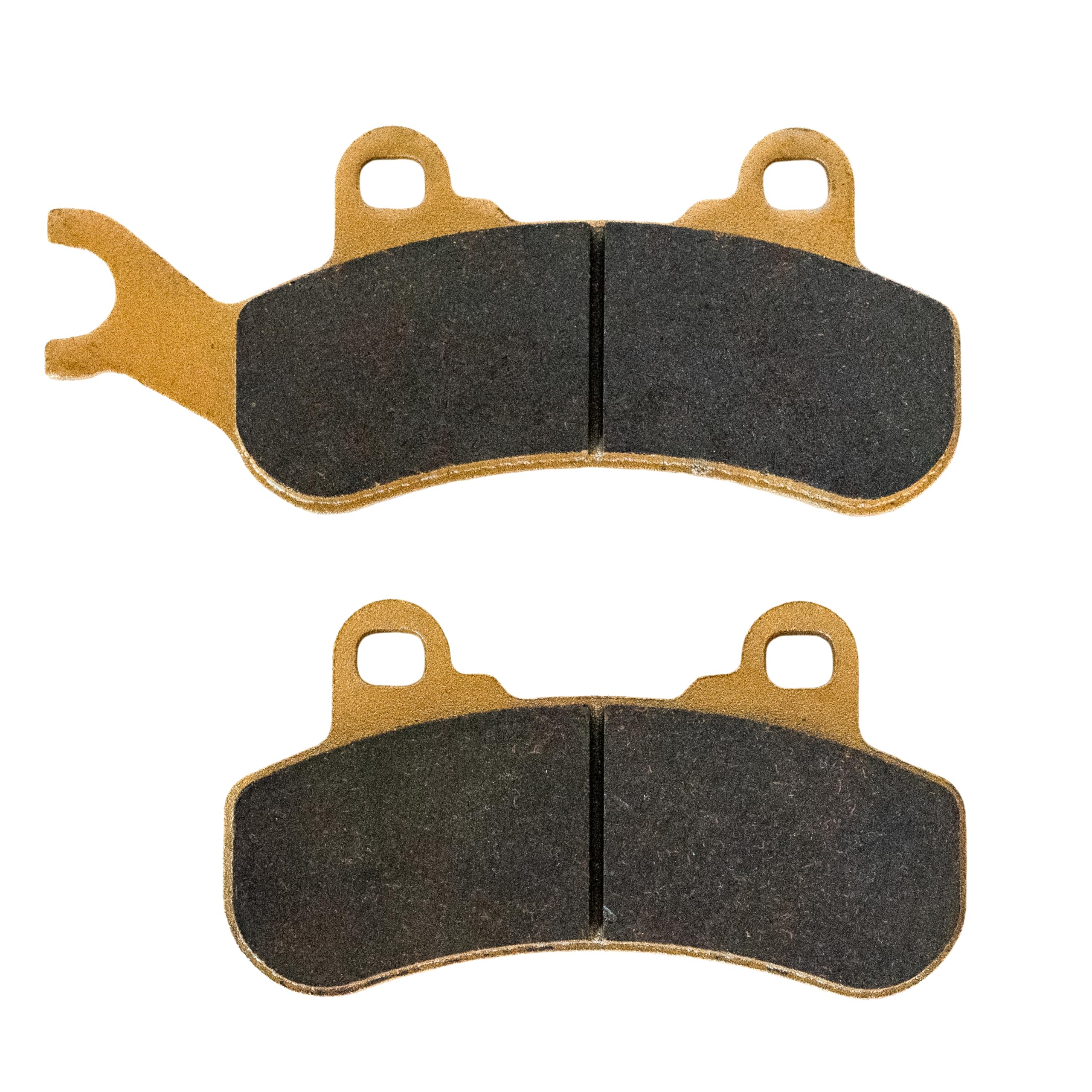 Traild pads installed on rear caliper demonstrating balanced braking benefit
