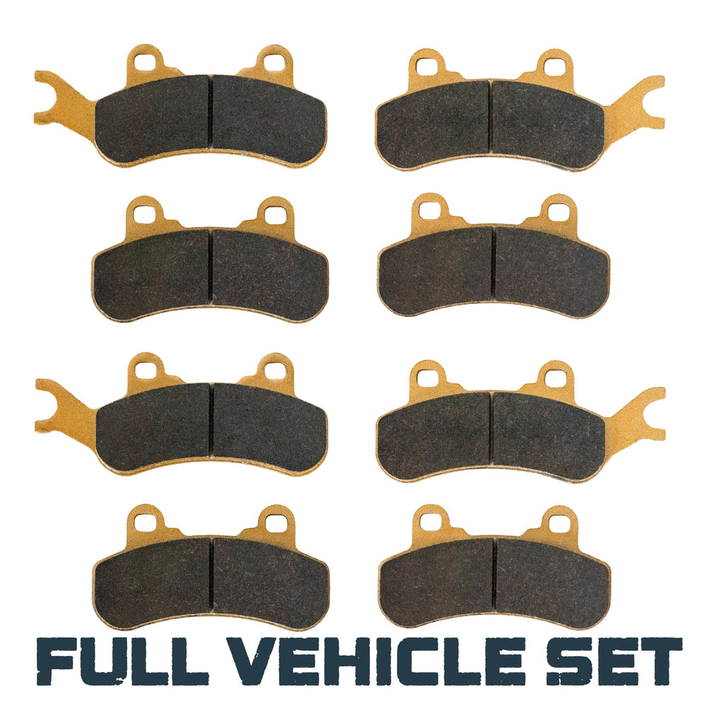 Traild ceramic pads mounted on rear caliper demonstrating reliable braking