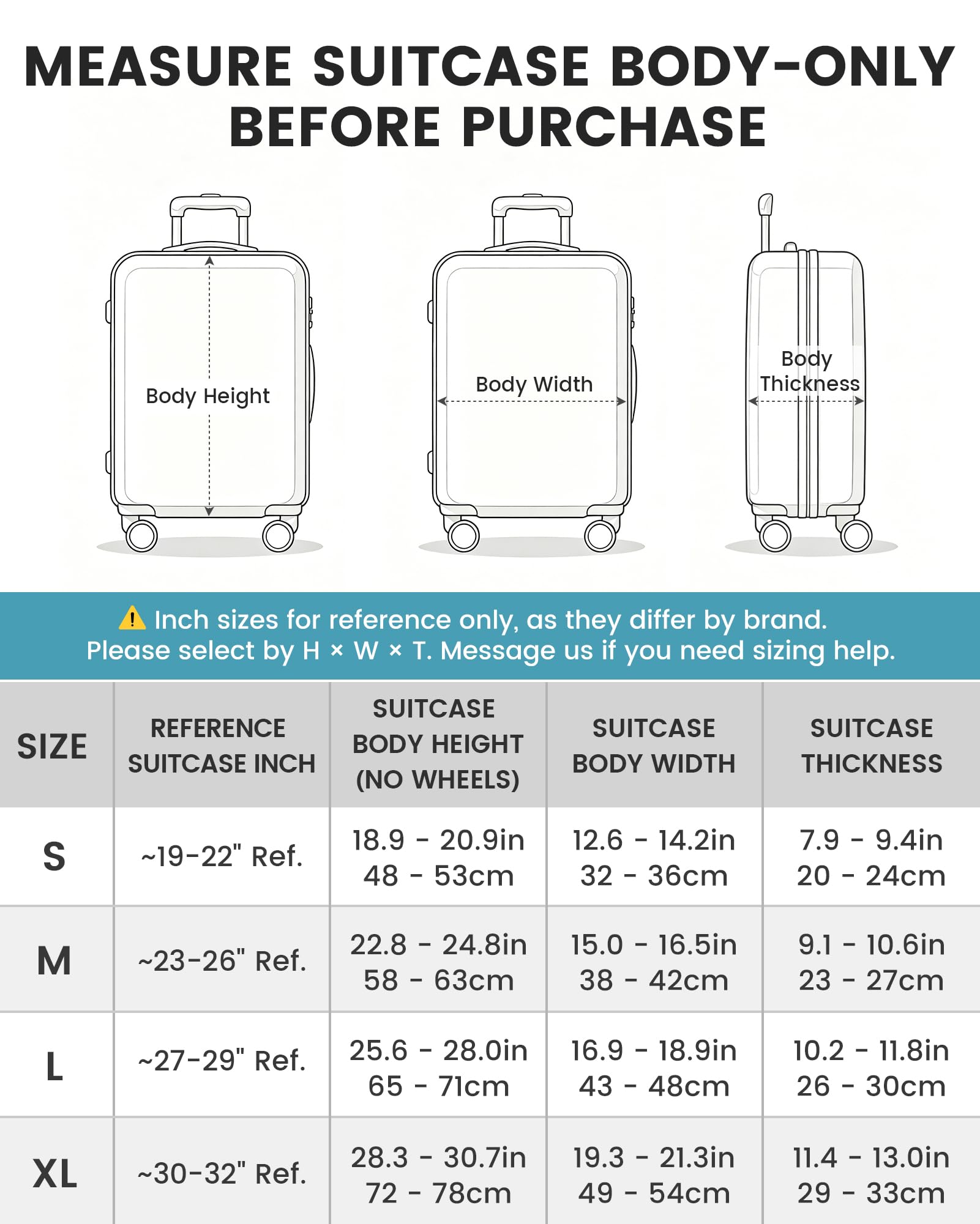 TRAVELKIN bottom elastic buckle securing cover without slipping