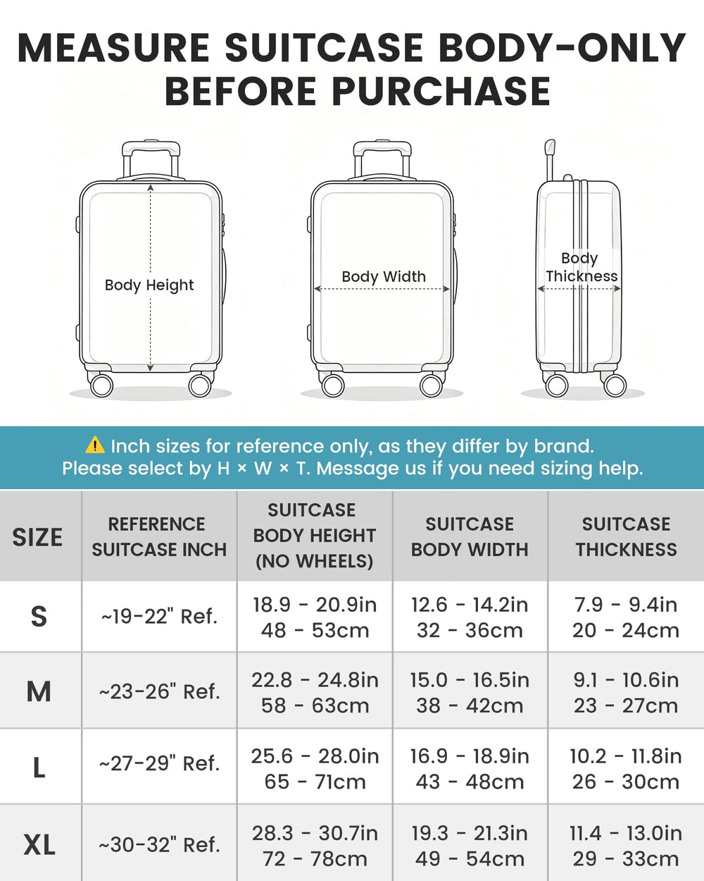 TRAVELKIN bottom elastic buckle securing cover without slipping