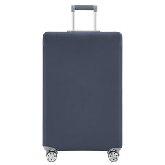 TRAVELKIN front view of covered suitcase for quick identification