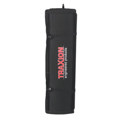 Traxion VersaMat rolled for compact storage and easy transport