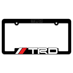 TRD close-up of raised 3D letters highlighting premium textured detail benefit