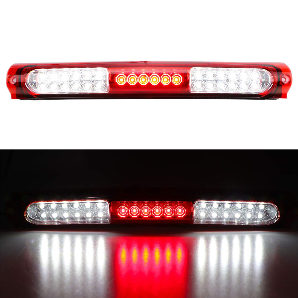 Tresound front assembly showing red lens and clean fit for improved visibility