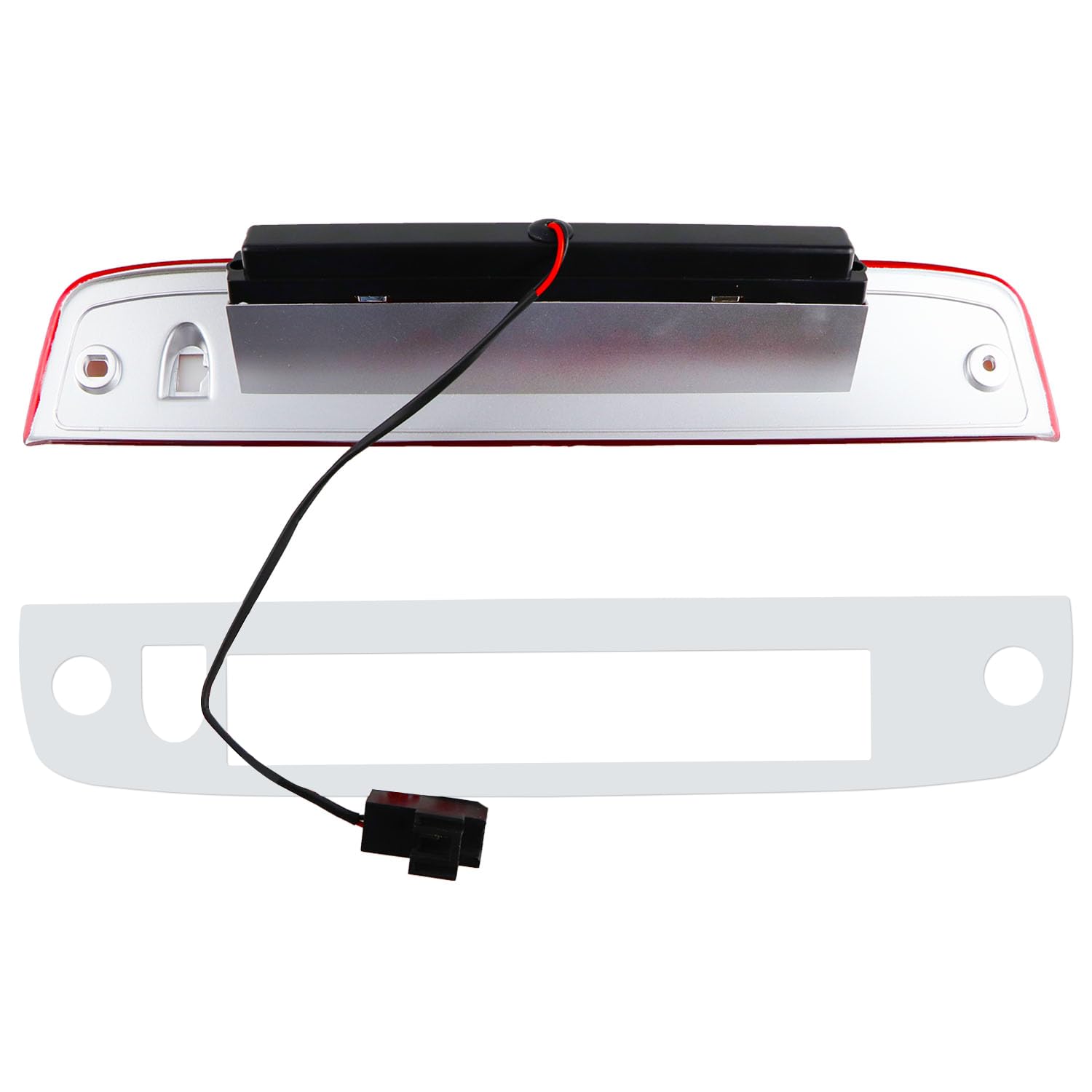 Tresound installation example in trunk demonstrating easy bolt-on replacement