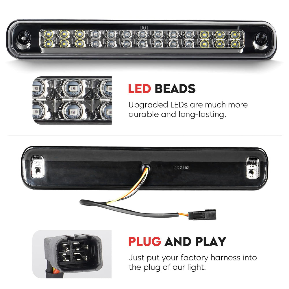 Tresound LED array detail showing bright LED design for improved signaling