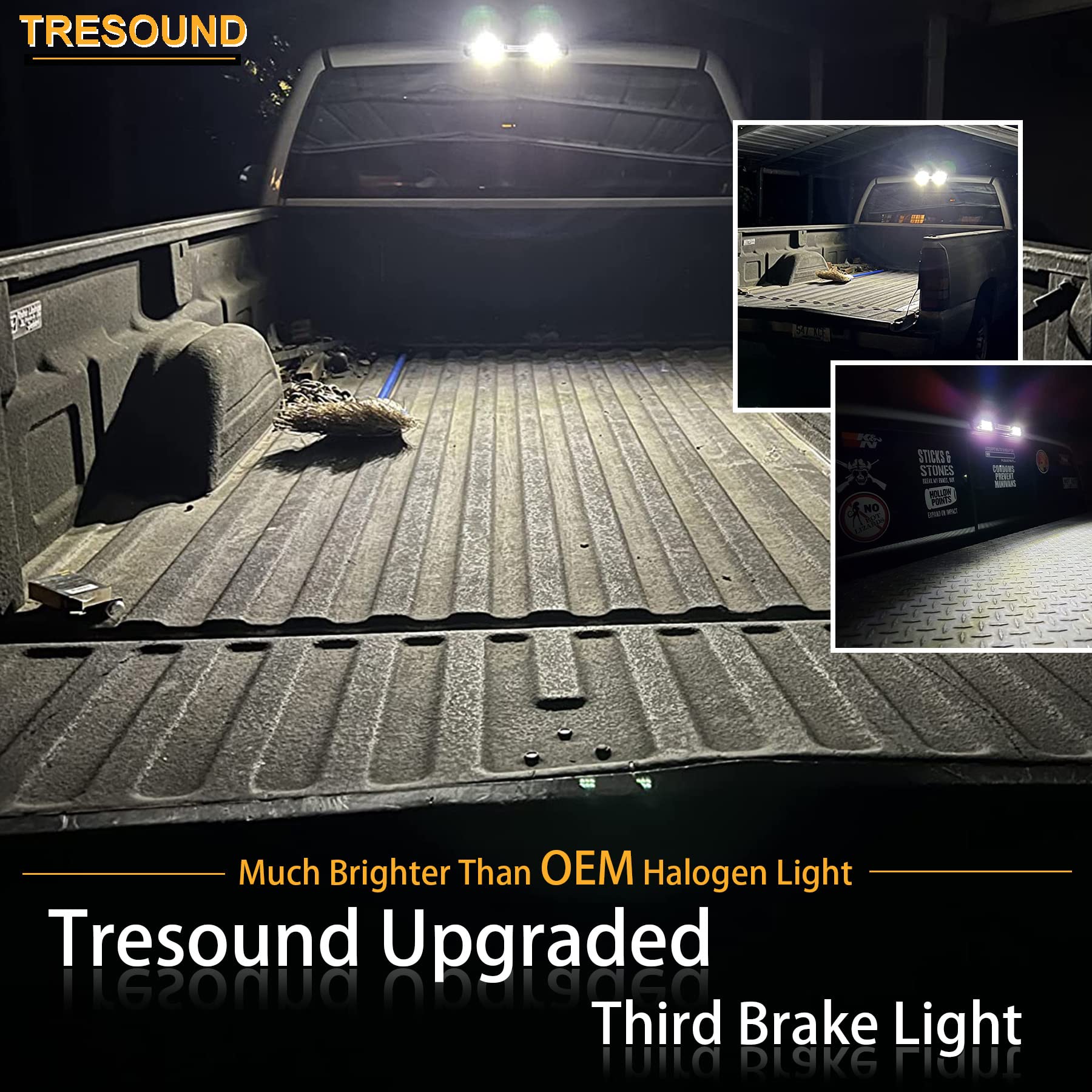 Tresound size scale comparison illustrating correct fit and easy replacement