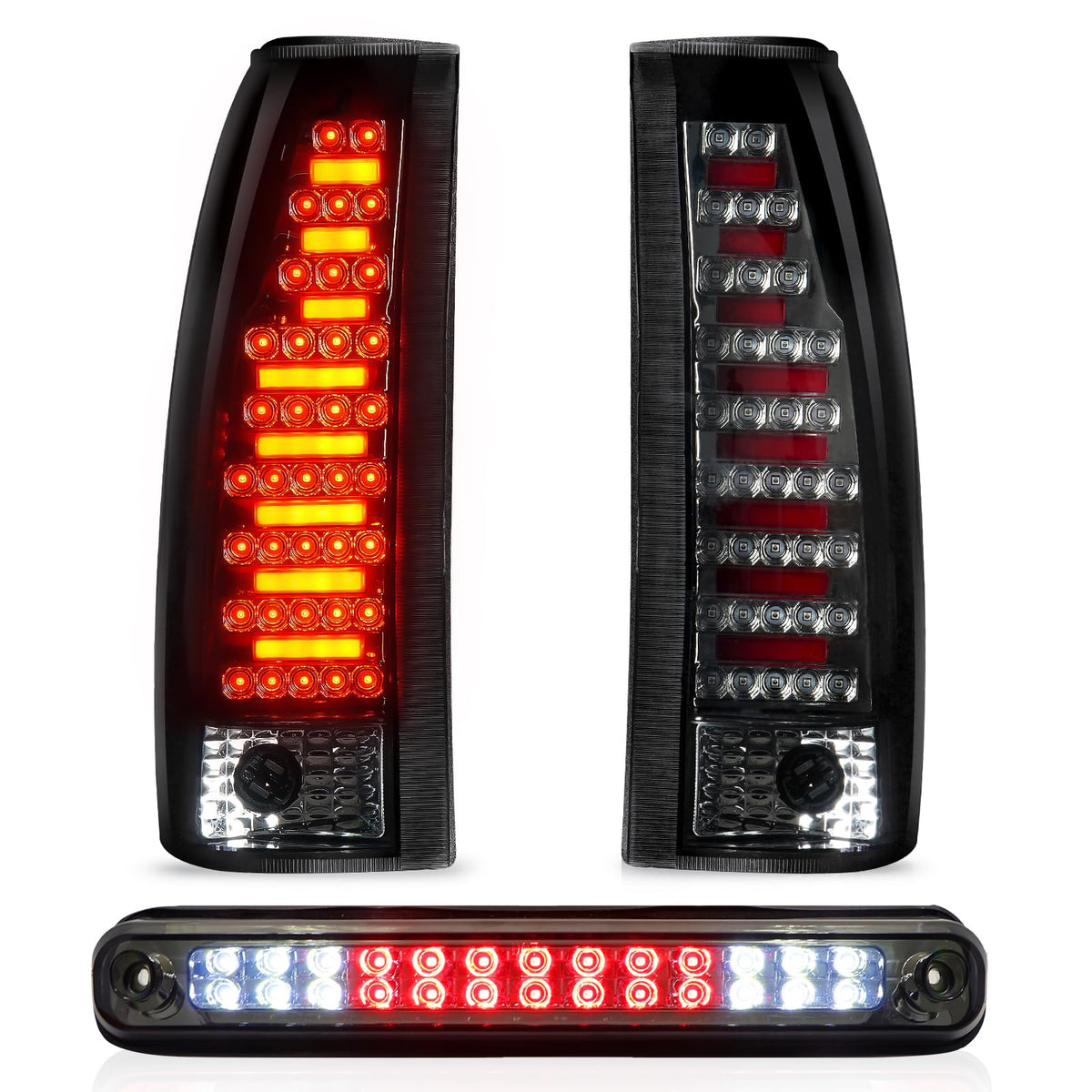 Tresound front tail light assembly showing full lens and clean finish for accurate replacement