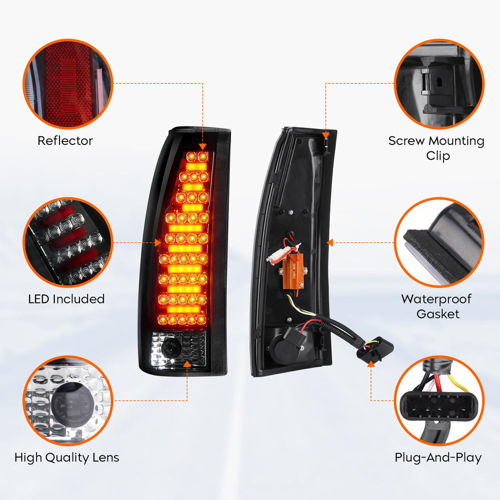 Tresound tail light next to ruler showing dimensions for confident size verification