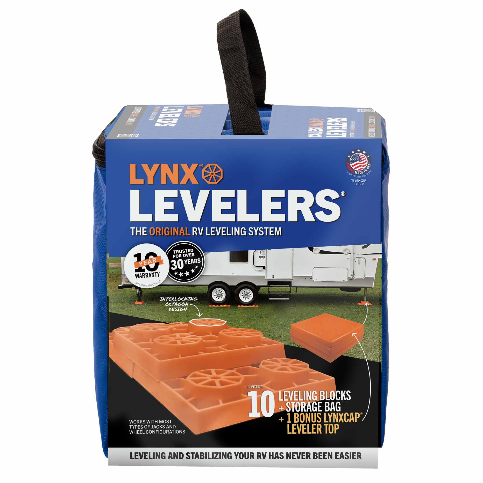 Tri-Lynx single block close-up showing durable texture and load resistance
