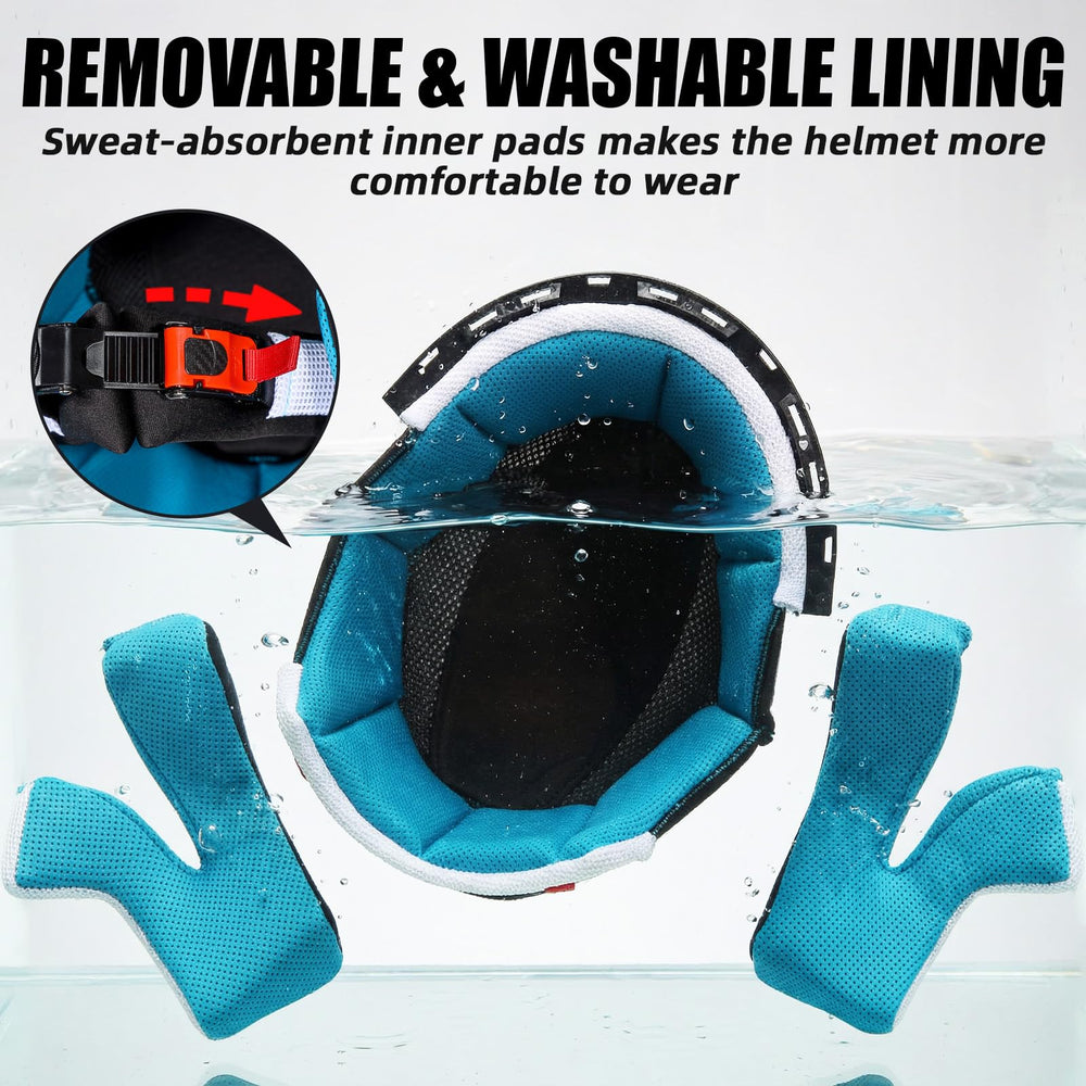 TRIANGLE goggles included in kit protecting eyes from dust and debris