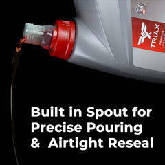 Close-up of Triax label listing OEM specs for reliable selection