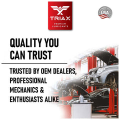 Triax DTF-2 oil texture close-up highlighting full-synthetic film strength
