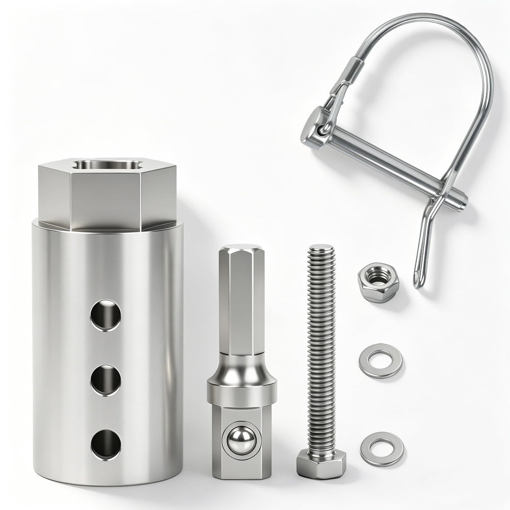 TRILVIX front view of adapter showing fit and finish for reliable use