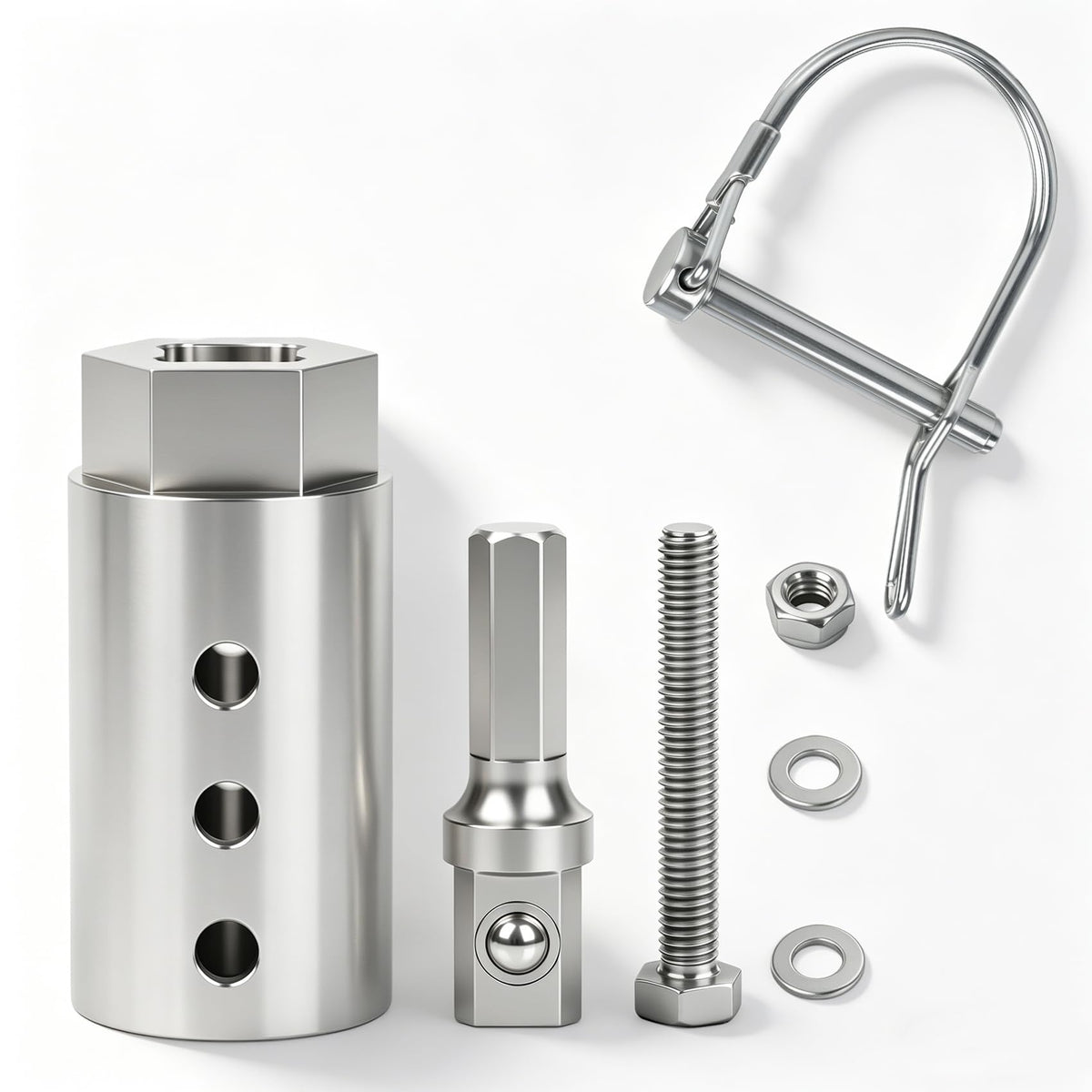 TRILVIX front view of adapter showing fit and finish for reliable use