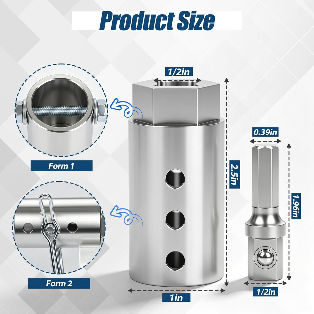 TRILVIX kit hardware laid out showing included pins and gaskets for convenience